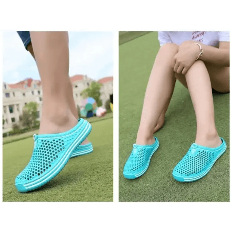 Unisex Hollow Out Garden Clogs Sporty Beach Slippers