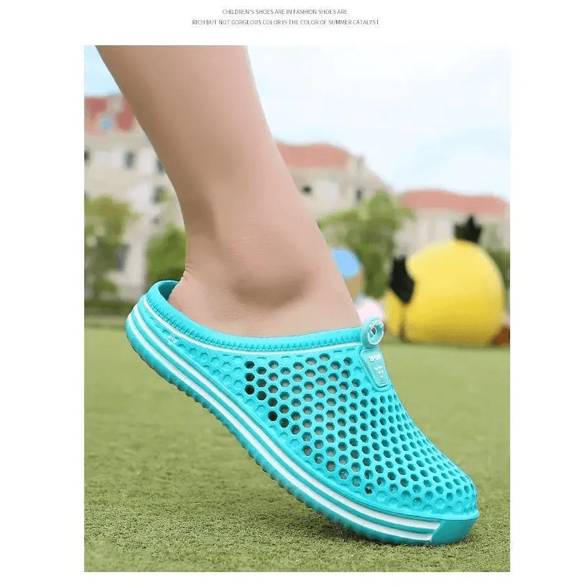 Unisex Hollow Out Garden Clogs Sporty Beach Slippers