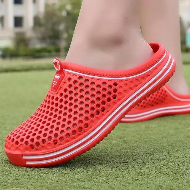 Unisex Hollow Out Garden Clogs Sporty Beach Slippers