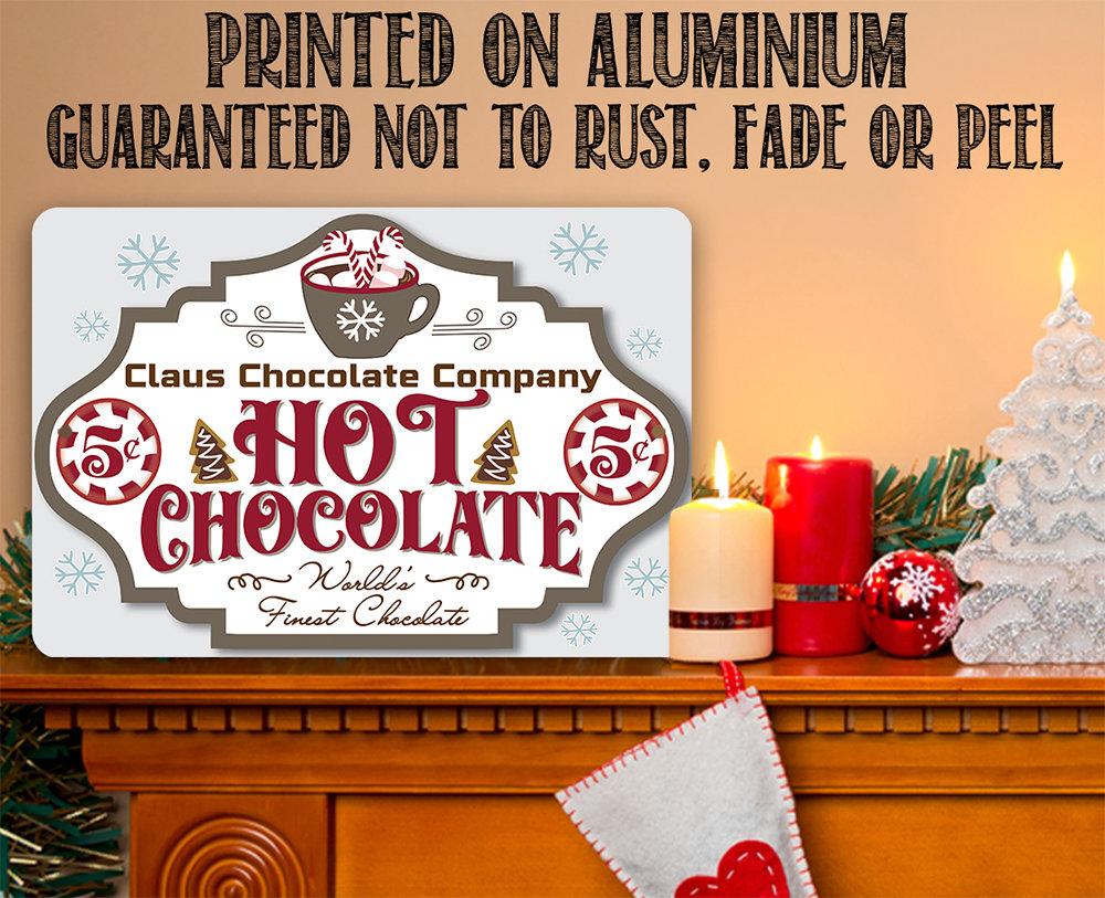 Claus Chocolate Company - Metal Sign