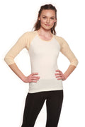 Women's Bamboo Viscose 3/4 Sleeve Baseball Tee