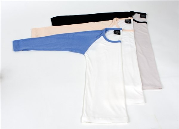 Women's Bamboo Viscose 3/4 Sleeve Baseball Tee