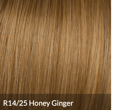 Clip In Bangs SS14/25 Shaded Honey Ginger Modern Fringe Hair