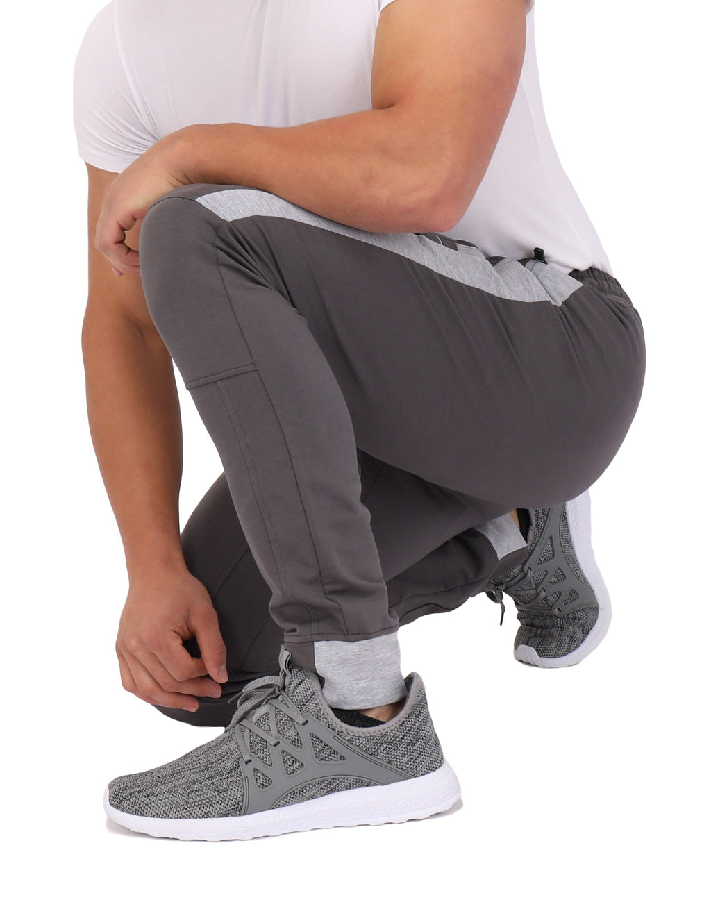 Infinite Flex Tall Joggers Dark Grey Athletic Performance Pants - Image 26
