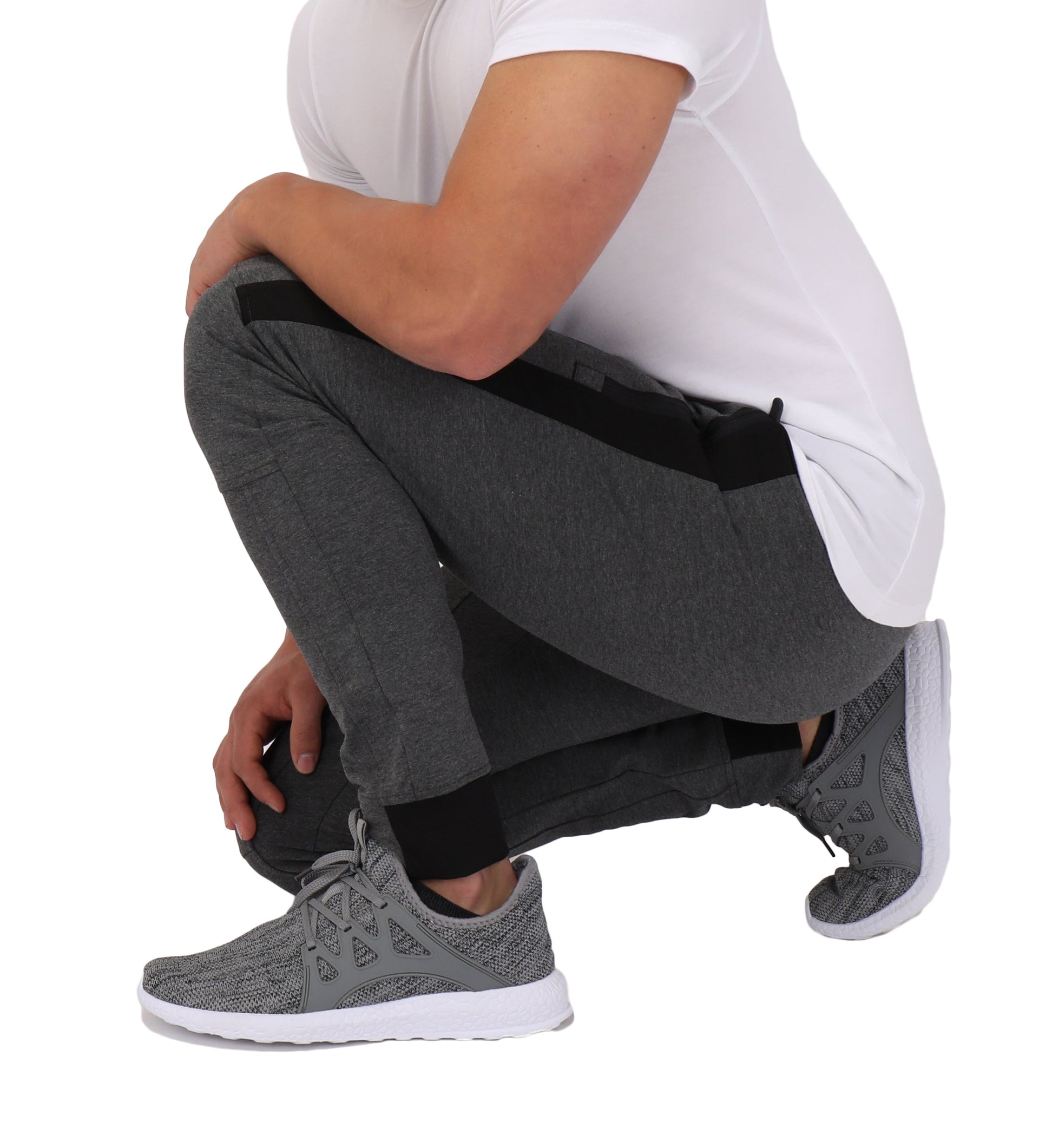 Infinite Flex Tall Joggers Dark Grey Athletic Performance Pants - Image 3