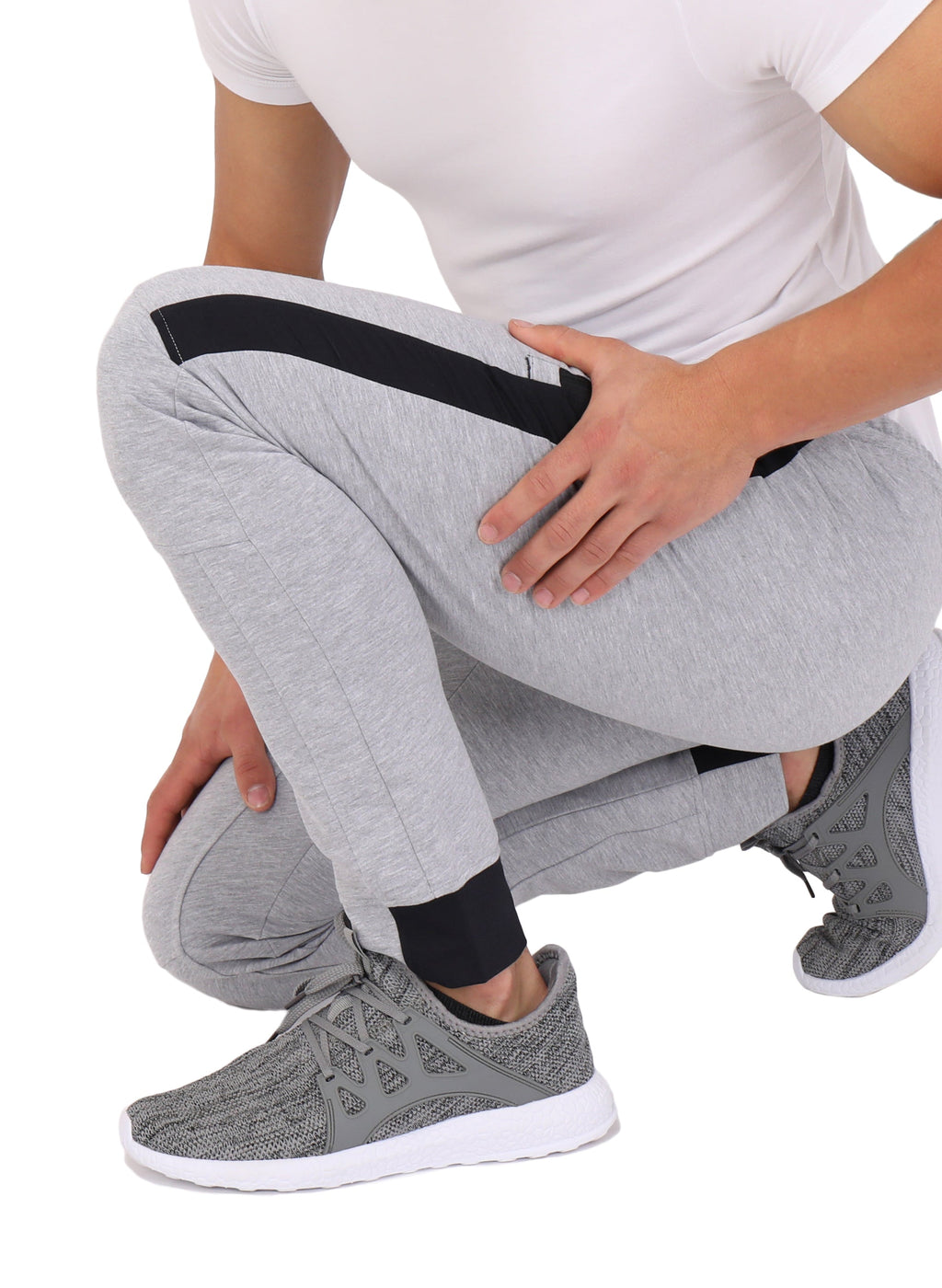Infinite Flex Tall Joggers Dark Grey Athletic Performance Pants - Image 11
