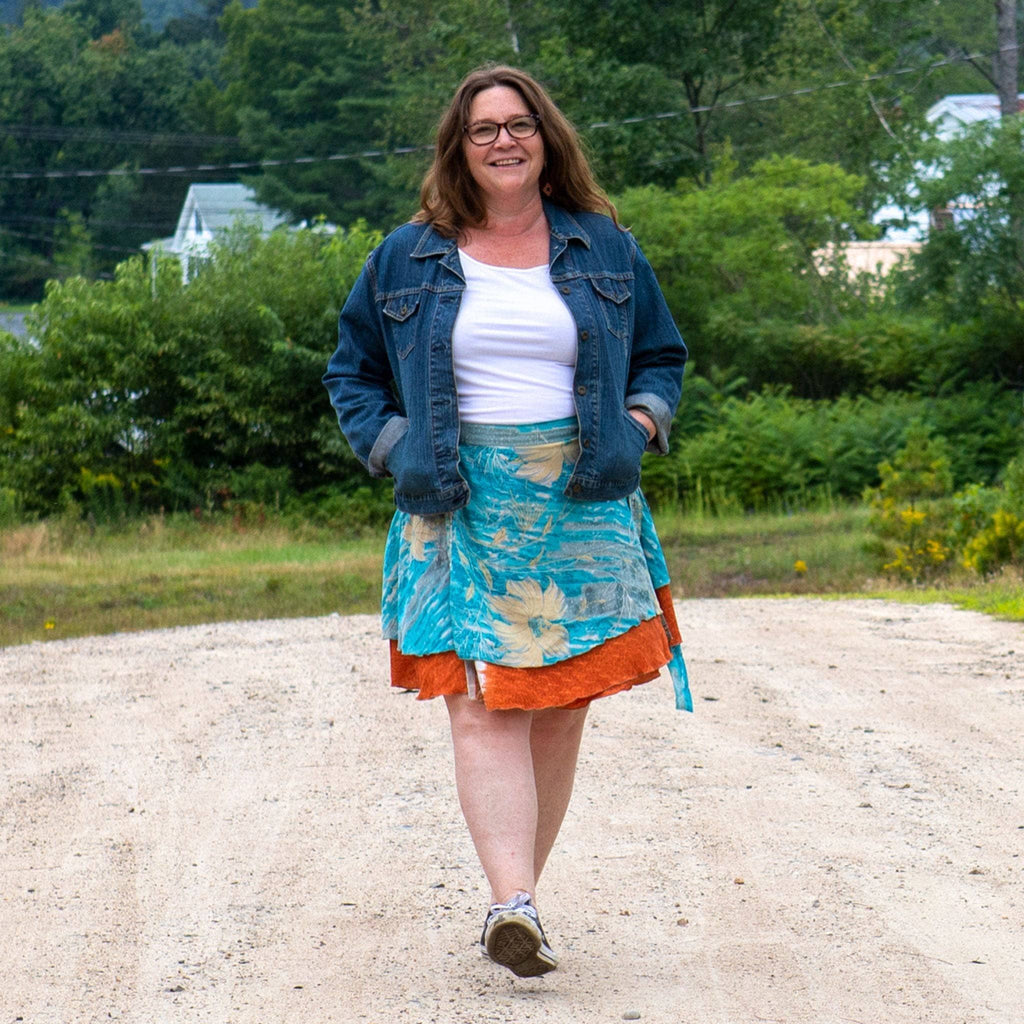Original Sari Wrap Skirt