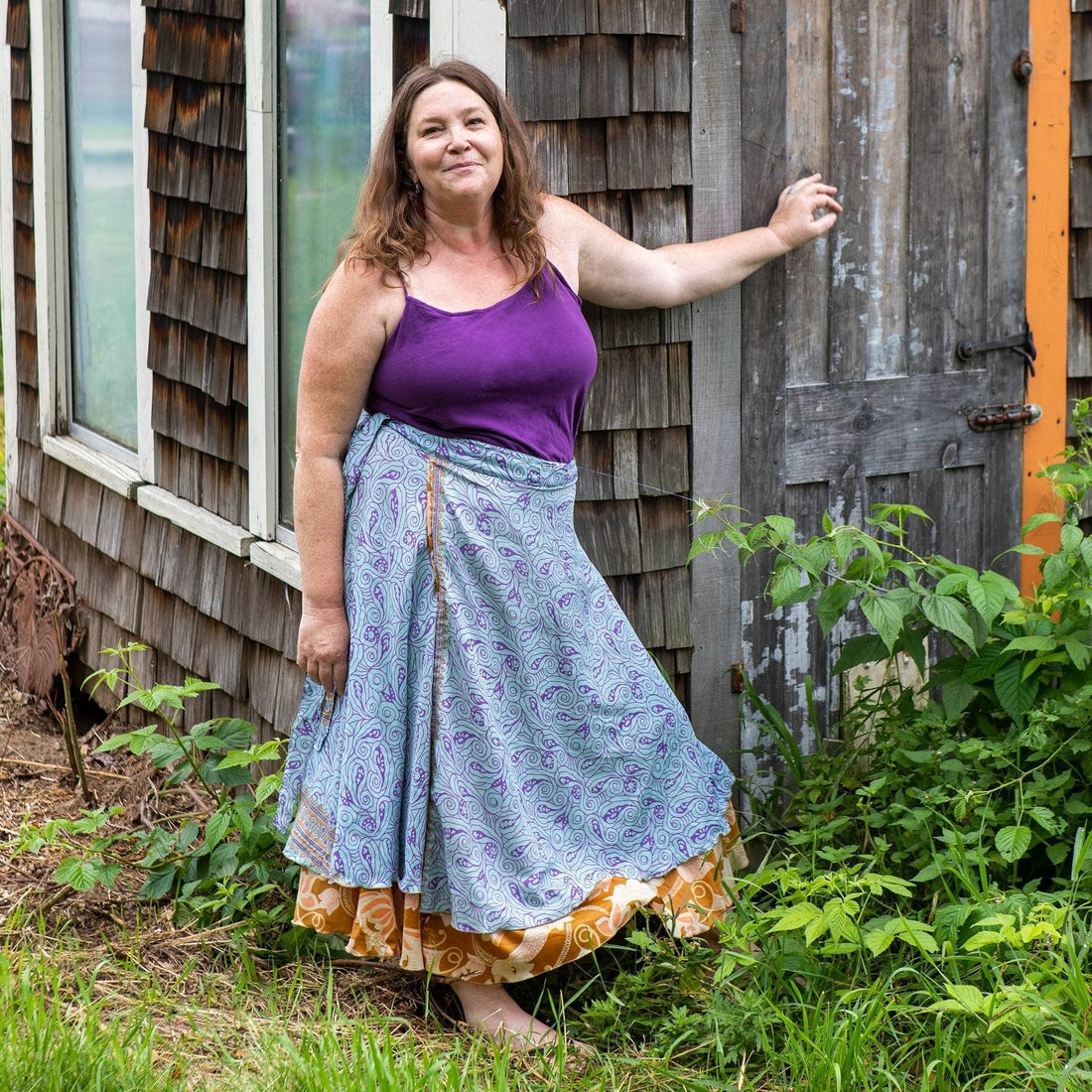 Original Sari Wrap Skirt