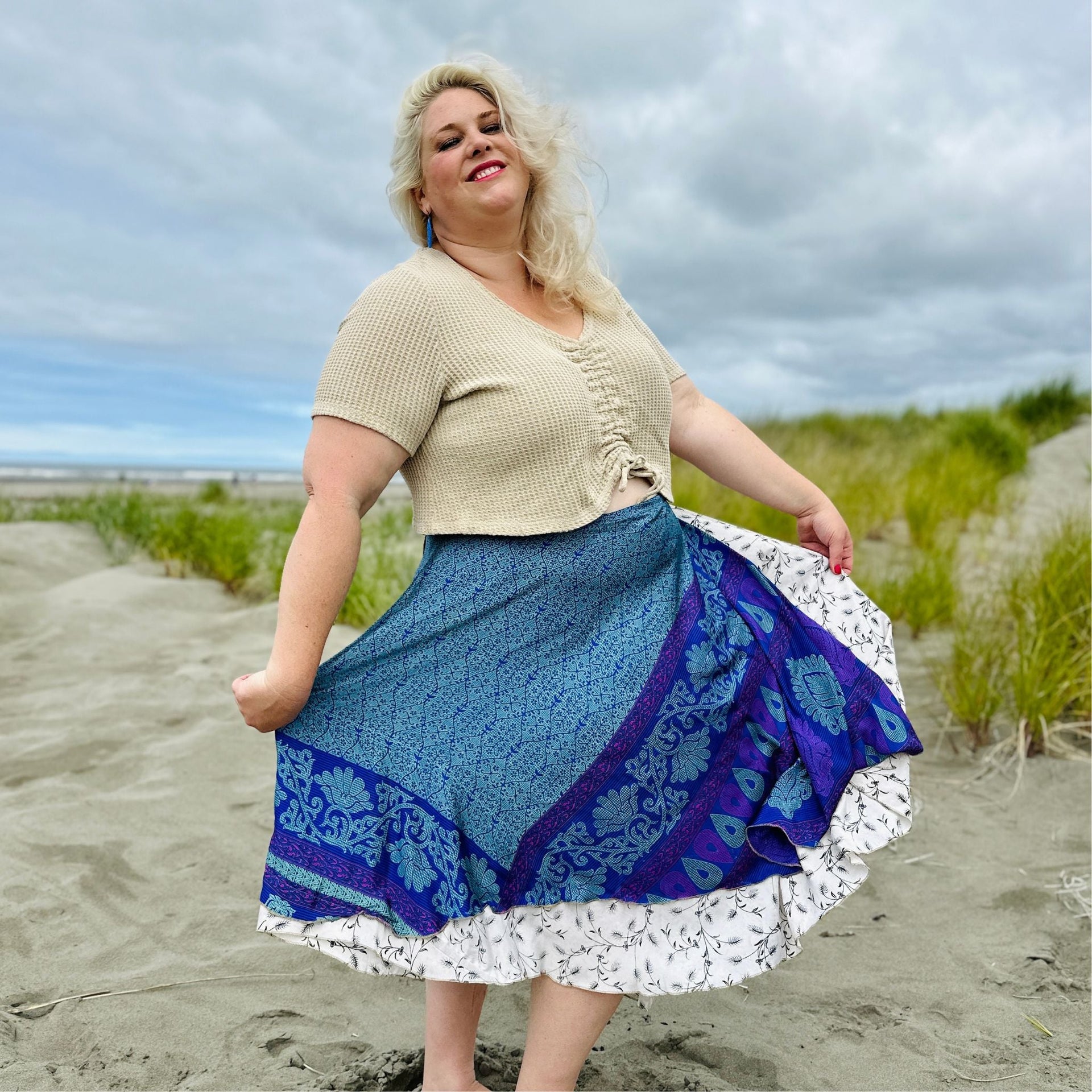 Original Sari Wrap Skirt