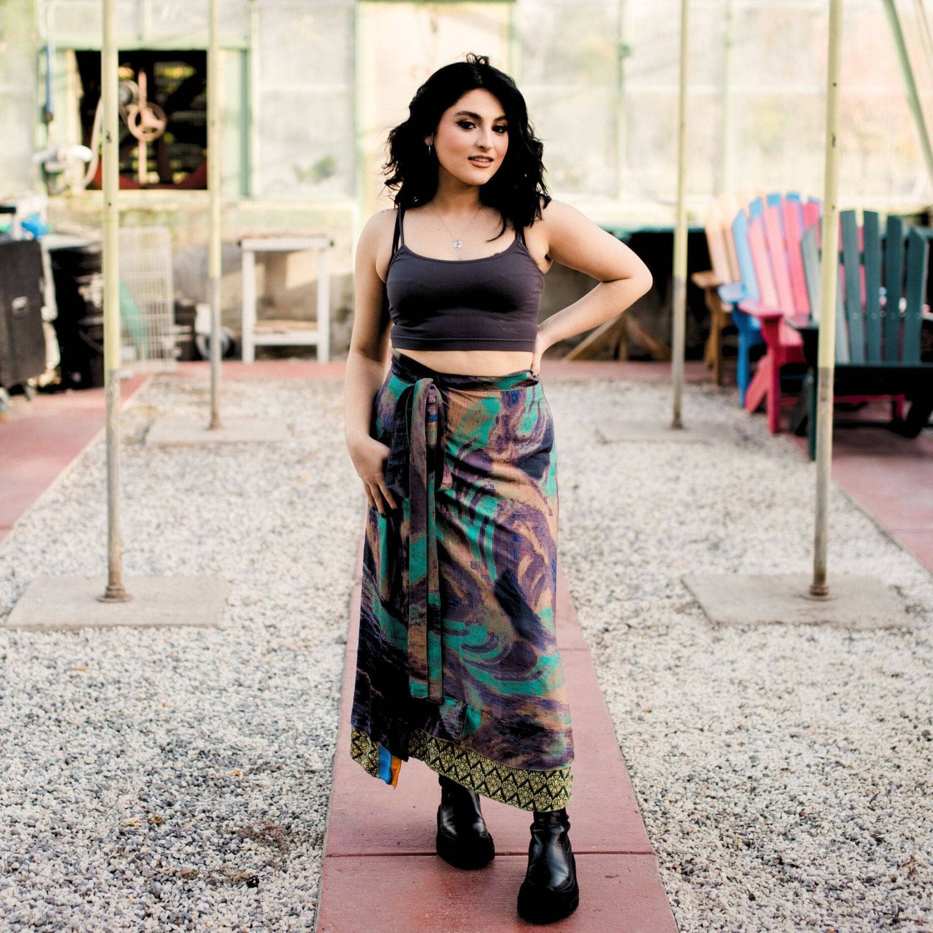 Original Sari Wrap Skirt