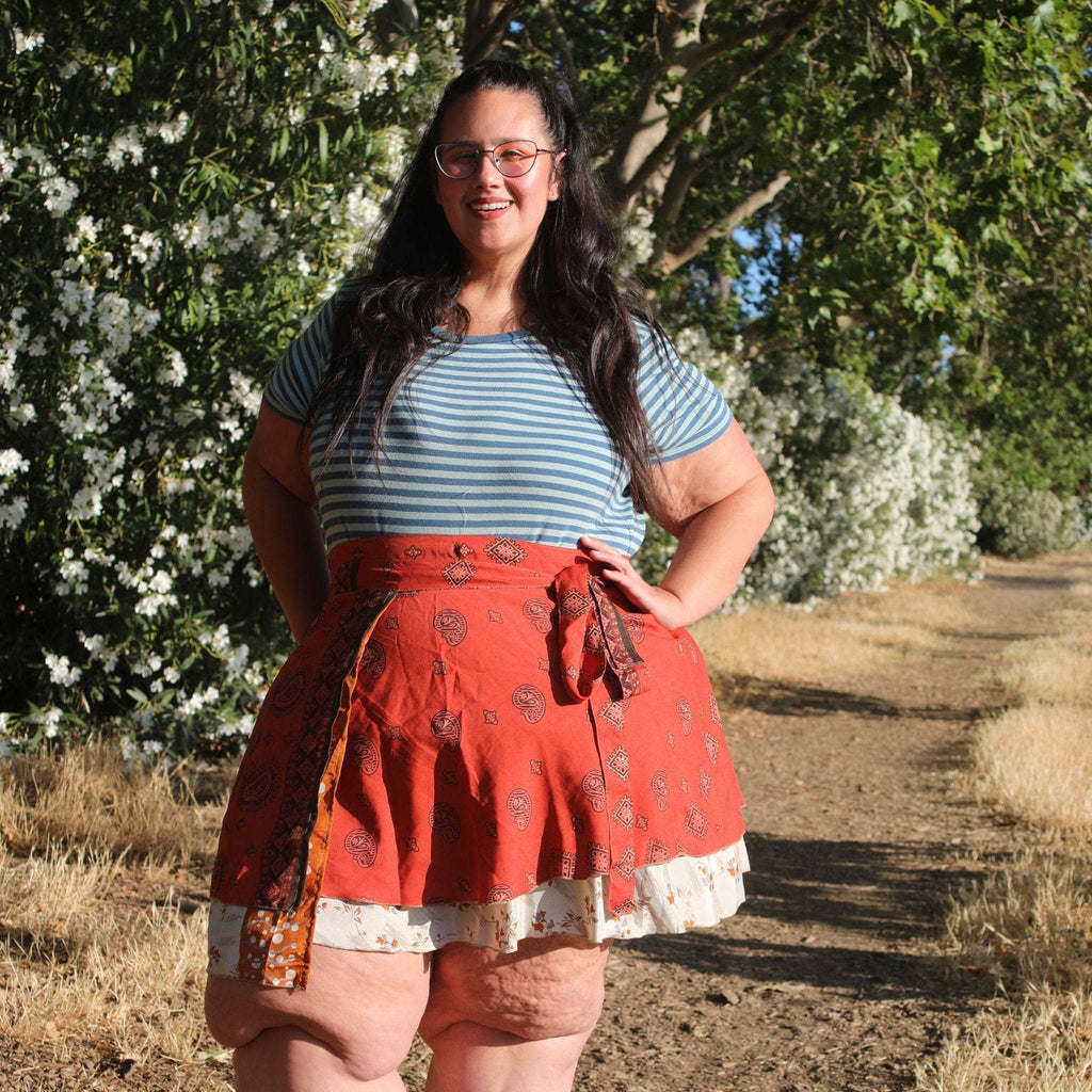 Original Sari Wrap Skirt