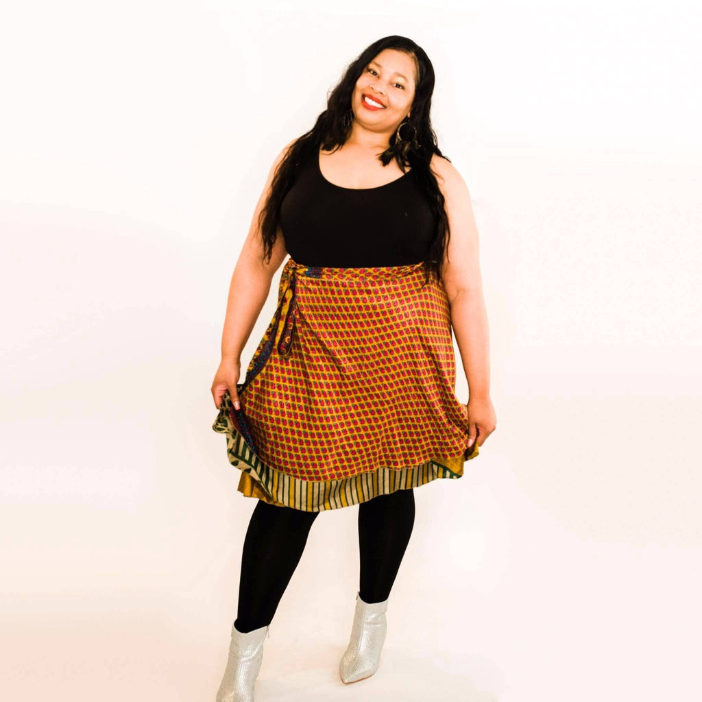 Original Sari Wrap Skirt
