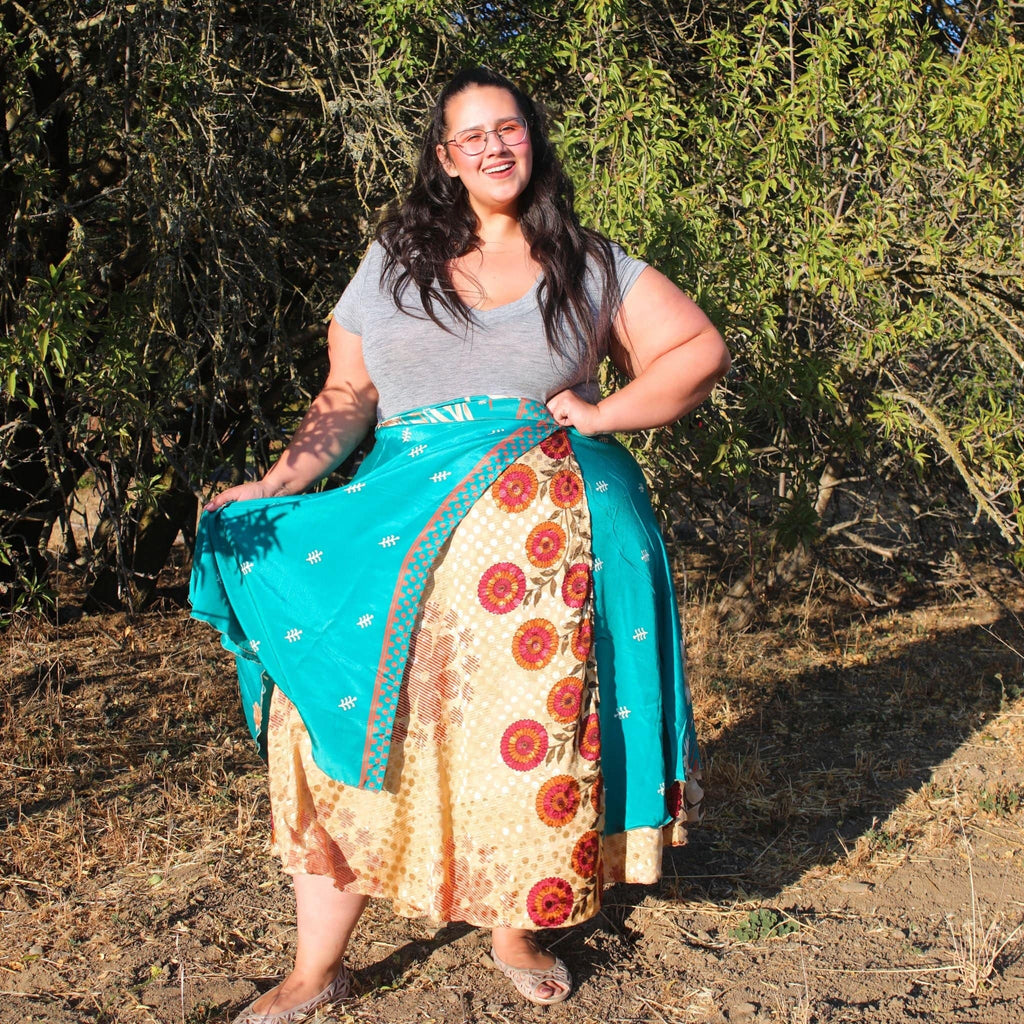 Original Sari Wrap Skirt