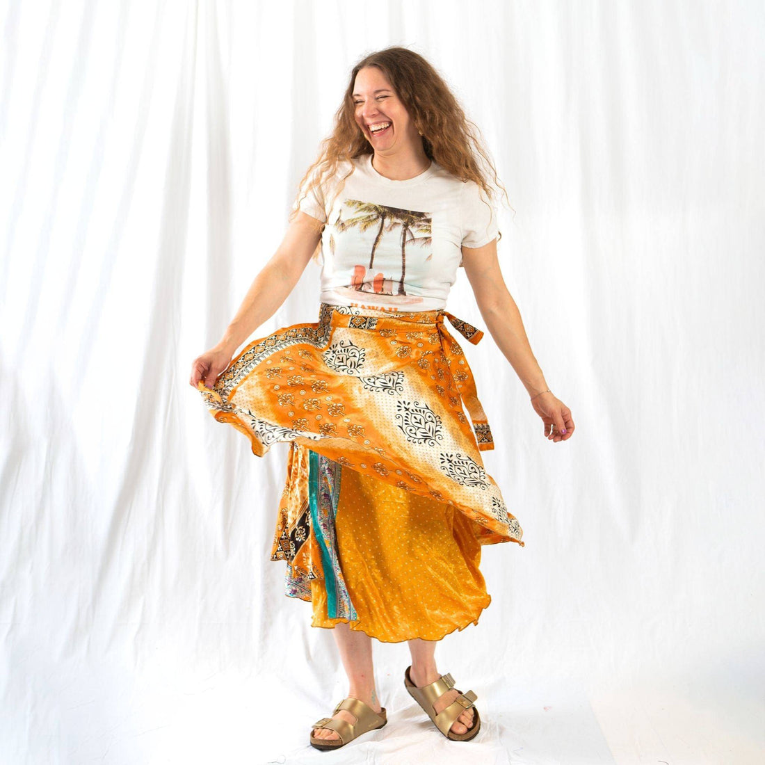 Original Sari Wrap Skirt