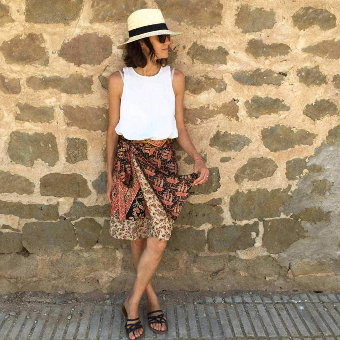 Original Sari Wrap Skirt