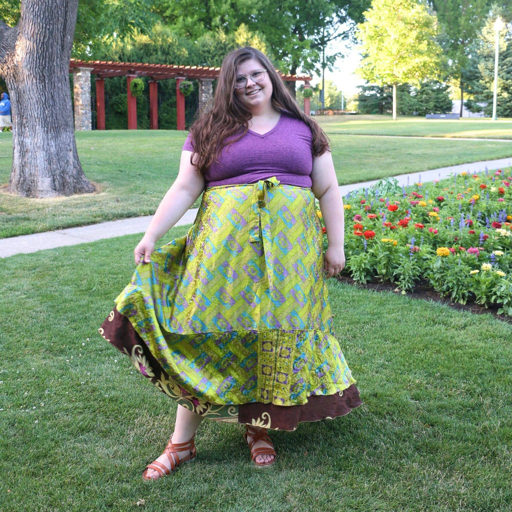 Original Sari Wrap Skirt