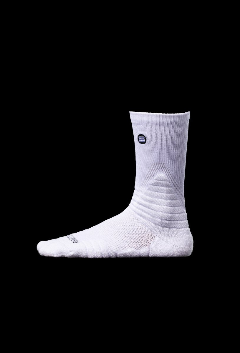 Cloud Tech Performance Socks White - Athletic