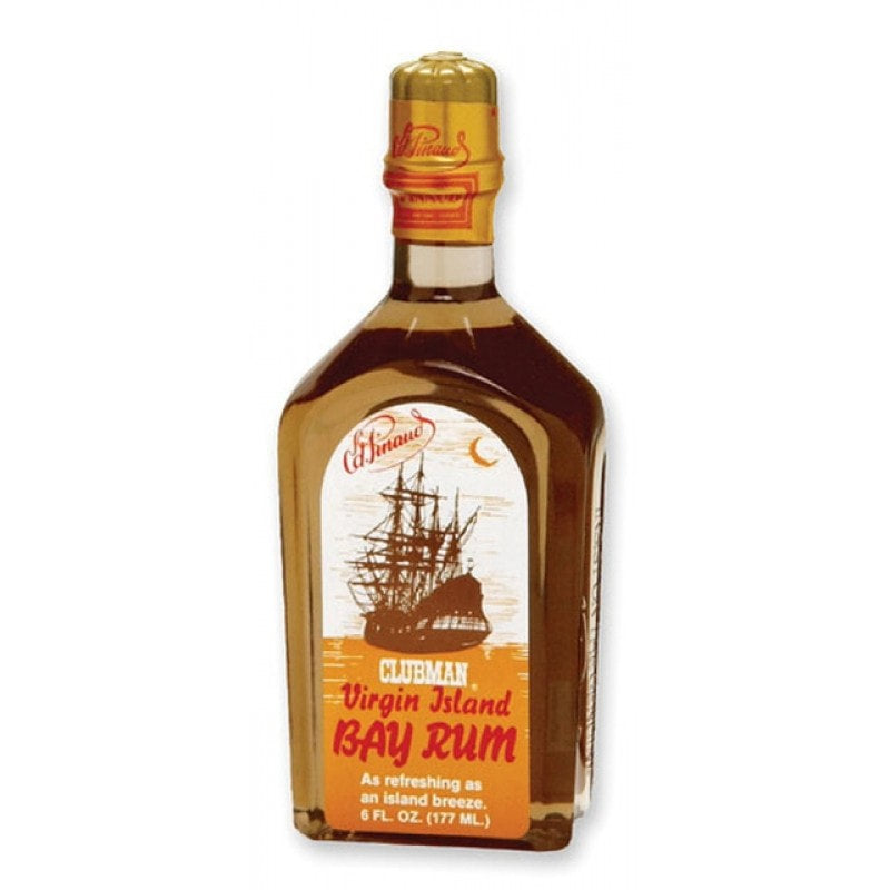 Bottle of Clubman Virgin Island Bay Rum After Shave