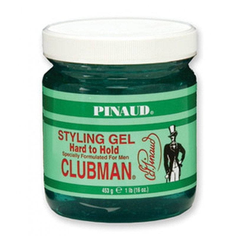 Clubman Hard To Hold Styling Gel 16oz container