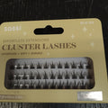 Sassi Cluster Lashes 02 black lash extension set with 24 individual clusters