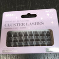 Sassi Cluster Lashes 06 black lash extensions in a 24-count tray.