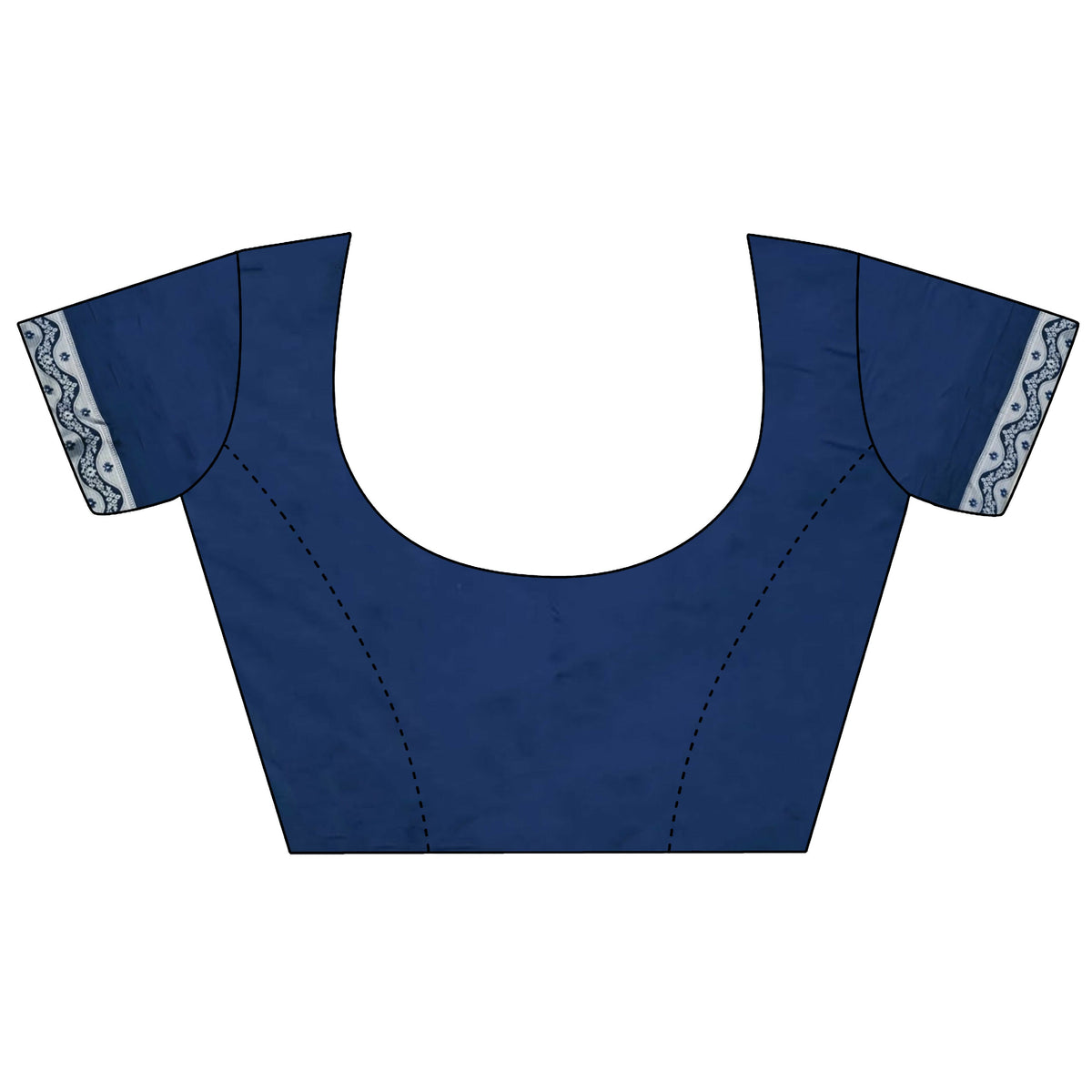 Royal Blue Lichi Soft Silk Banarasi Saree with Jacquard Weave
