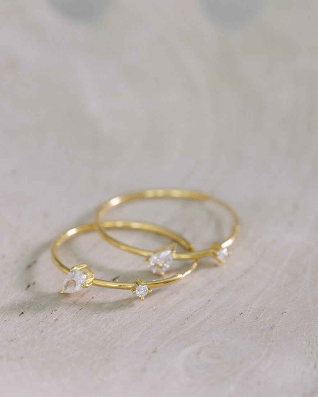 Crystal Hoops