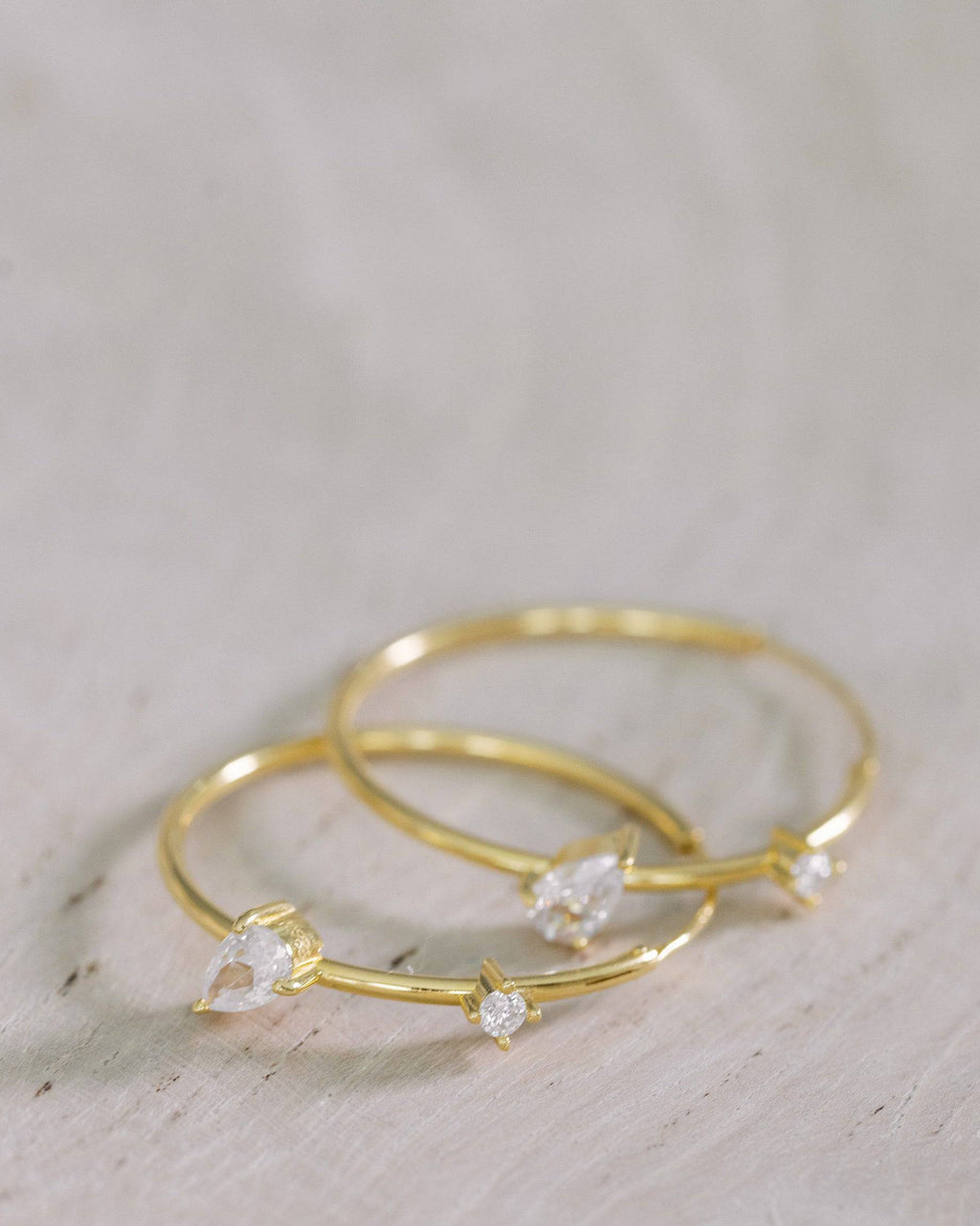 Crystal Hoops