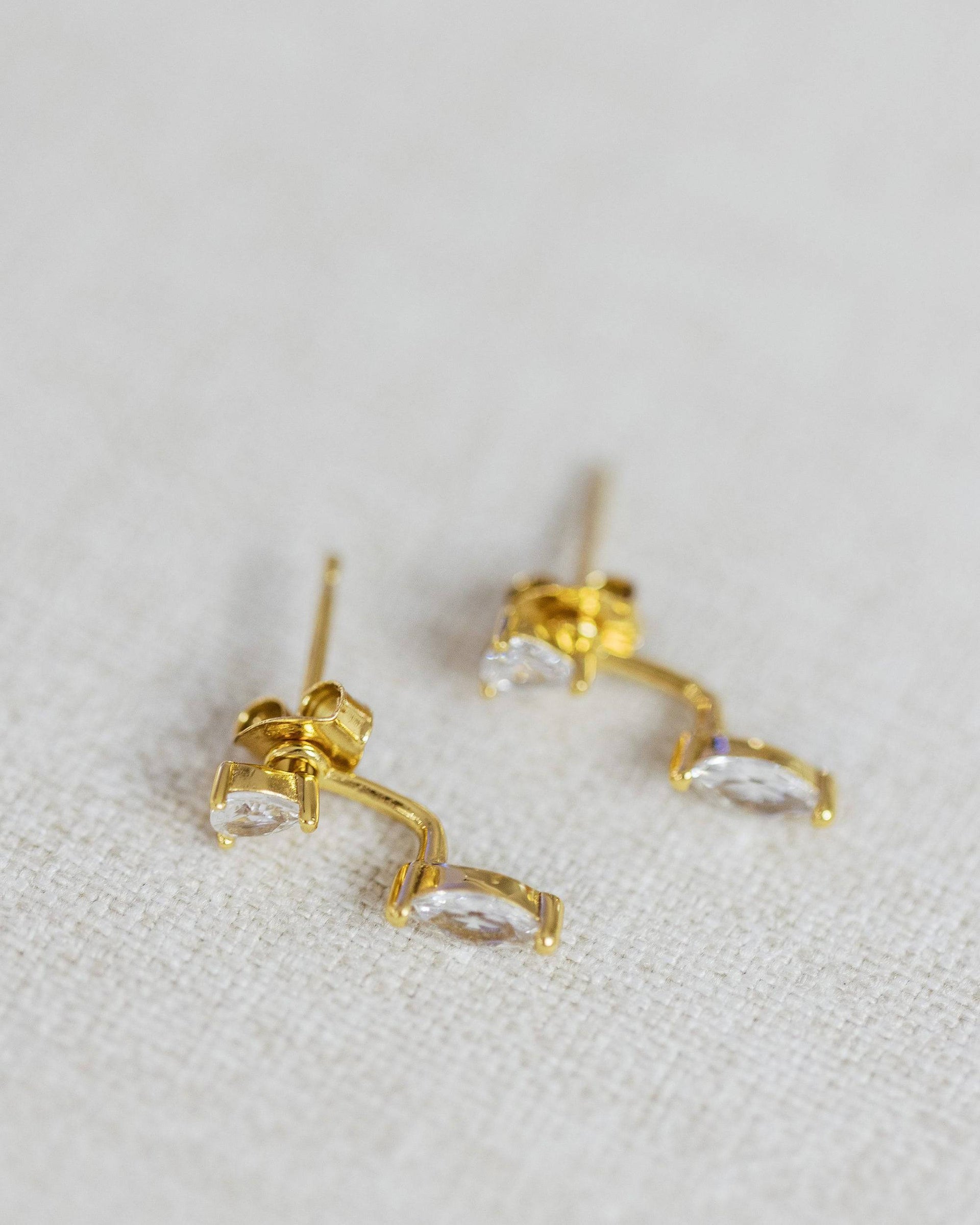 Crystal Jacket Studs