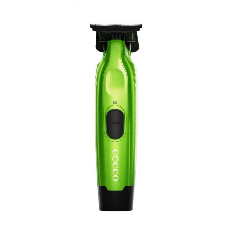 Cocco Hyper Veloce Pro Trimmer in green color with charging base