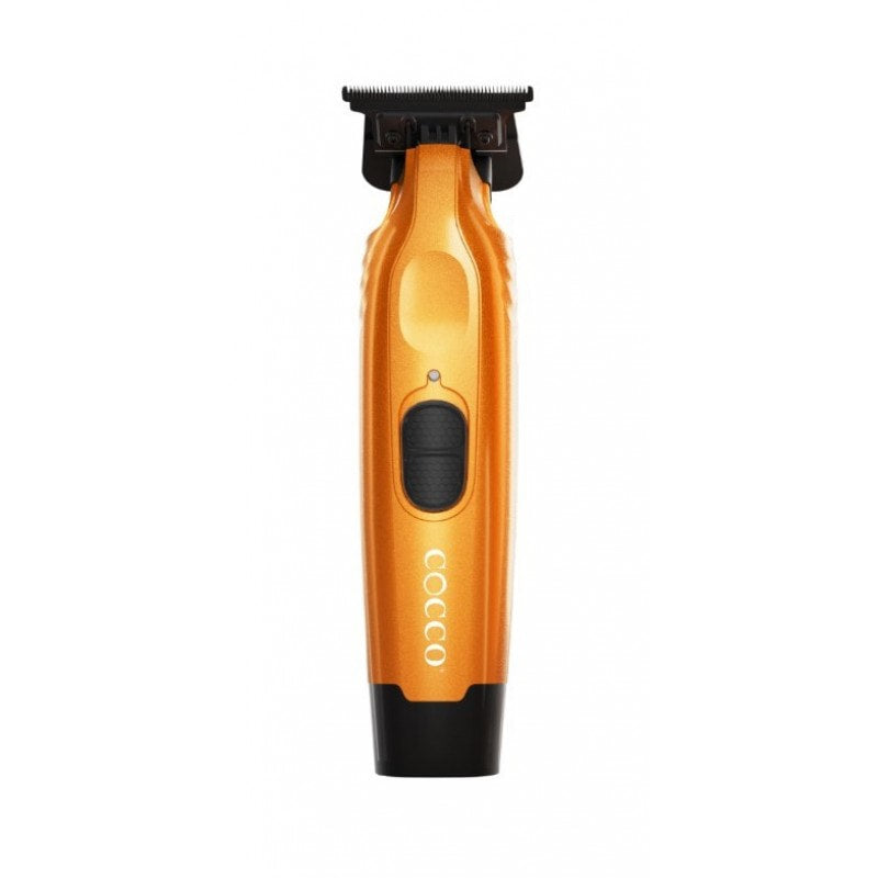 Cocco Hyper Veloce Pro Trimmer in orange color with charging base