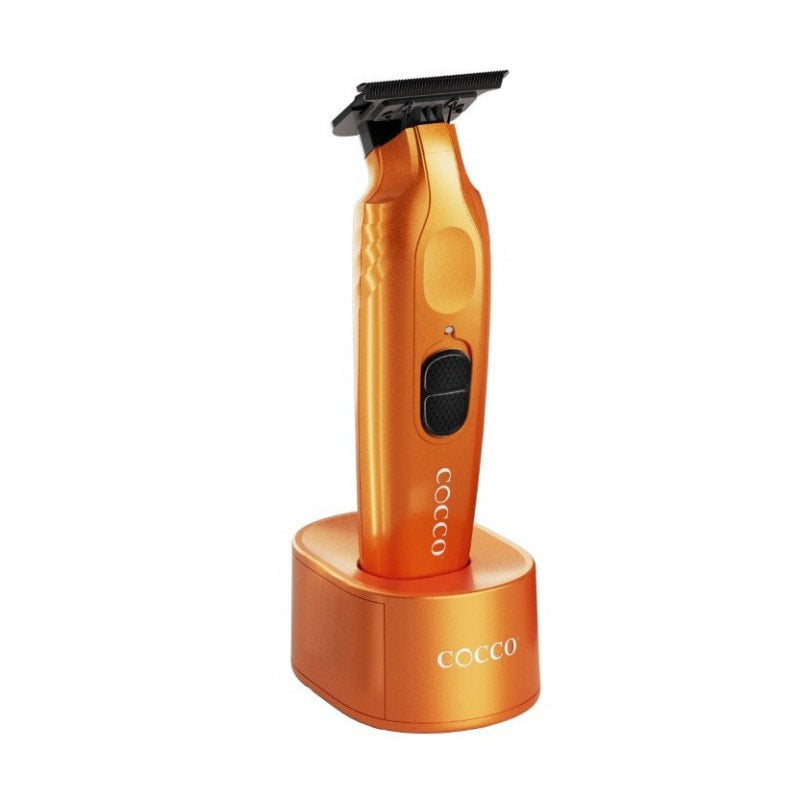 Hyper Veloce Pro Trimmer - Professional Cordless Barber Tool - Orange