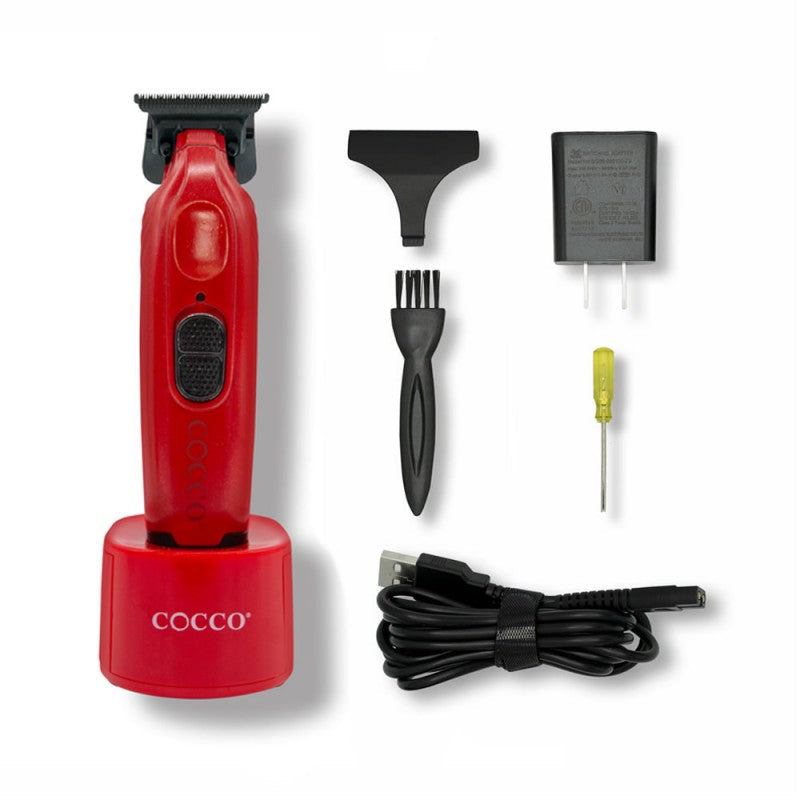 Hyper Veloce Professional Cordless Hair Trimmer - Red