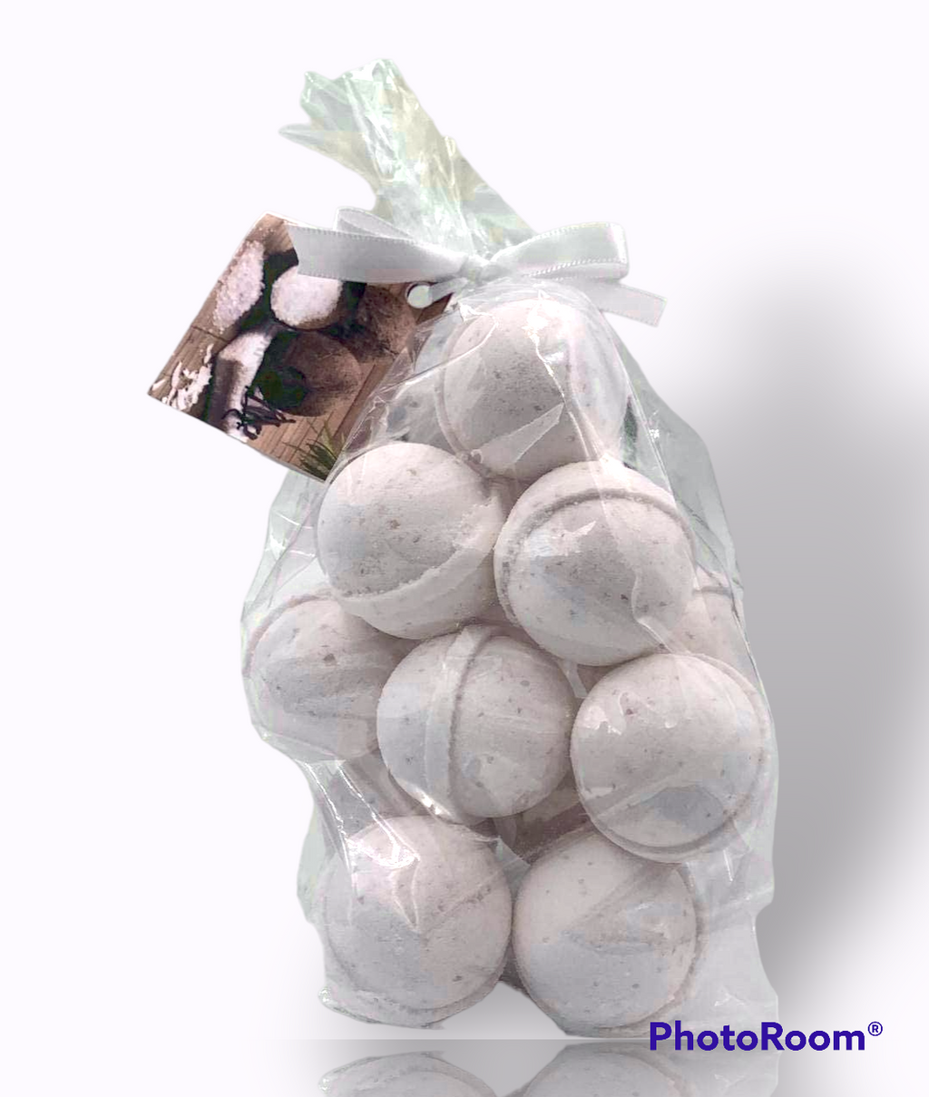 CASE PACK BUNDLE - Bath Bomb Fizzies with Shea, Mango and Cocoa Butter, Ultra Moisturizing CASE Pack (14 Count) Pack of 6