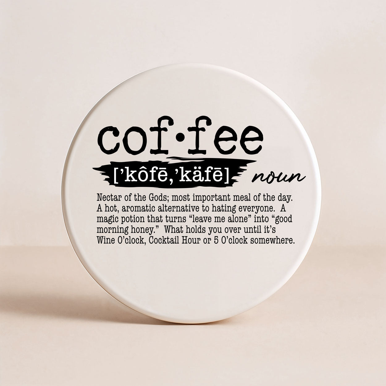 Drink Definition Coasters