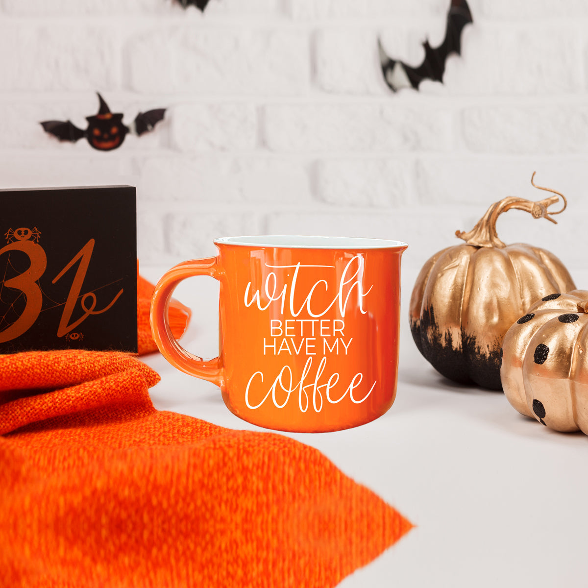 Witch Better Have My Coffee Orange Ceramic Mug 14.5oz - Image 42