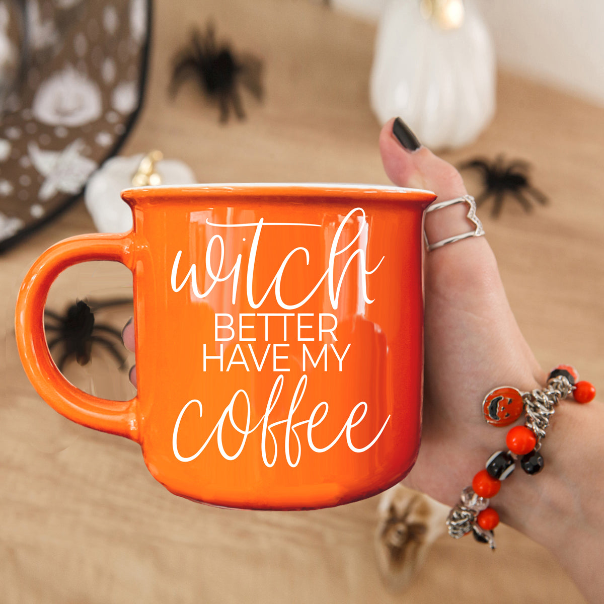Witch Better Have My Coffee Orange Ceramic Mug 14.5oz - Image 36