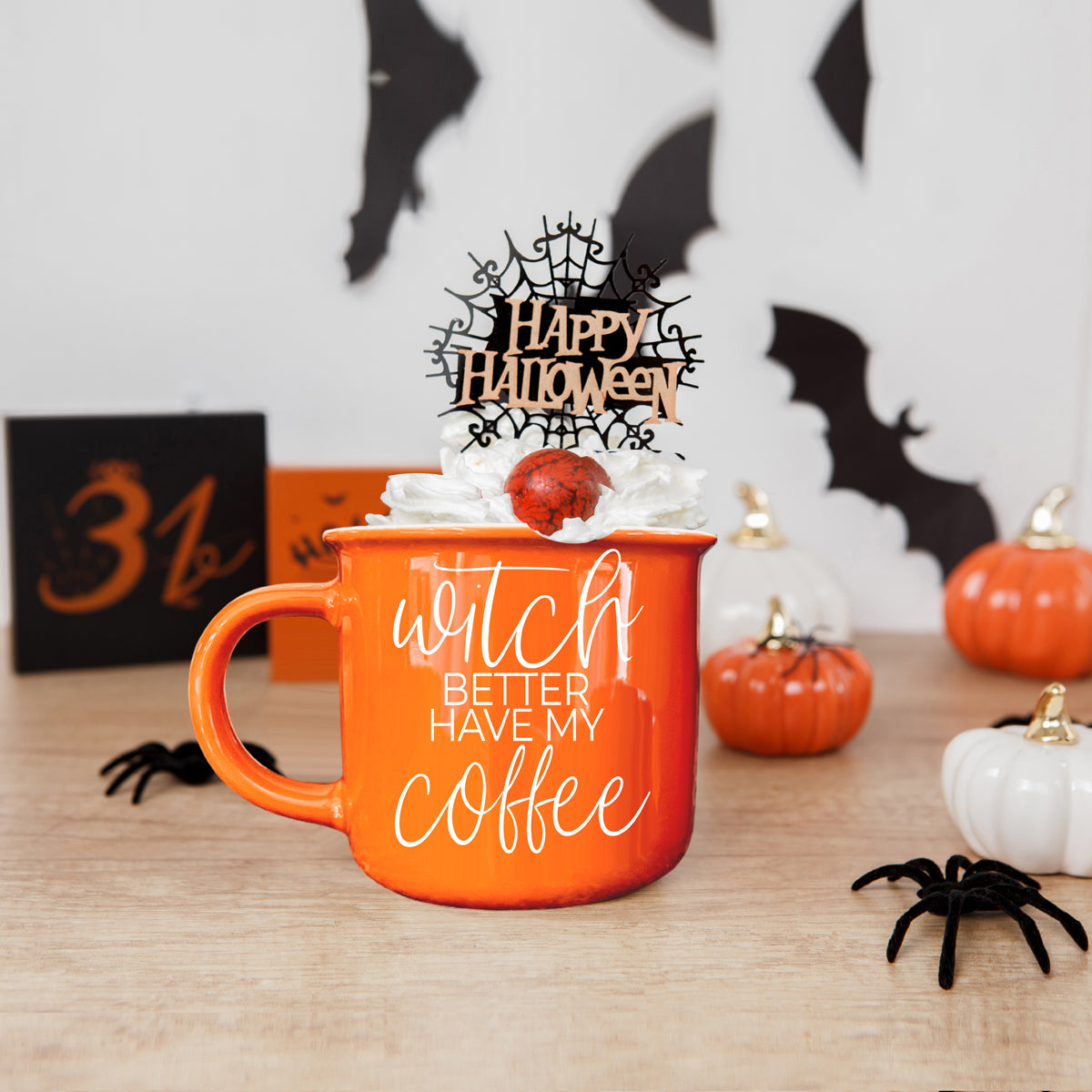 Witch Better Have My Coffee Orange Ceramic Mug 14.5oz - Image 35