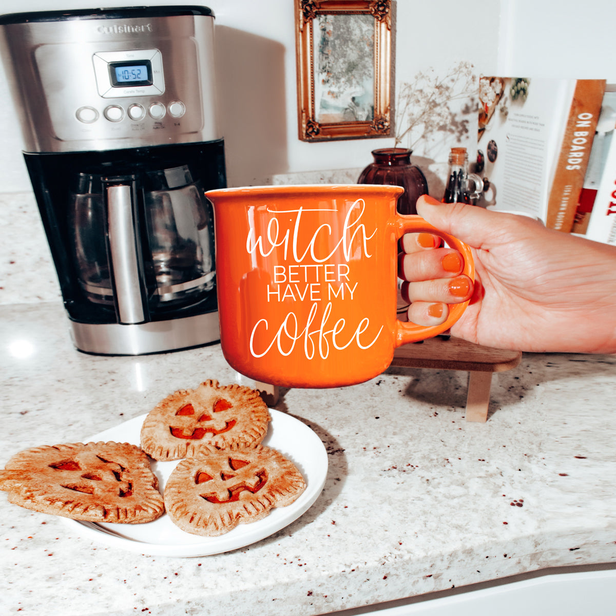 Witch Better Have My Coffee Orange Ceramic Mug 14.5oz - Image 8