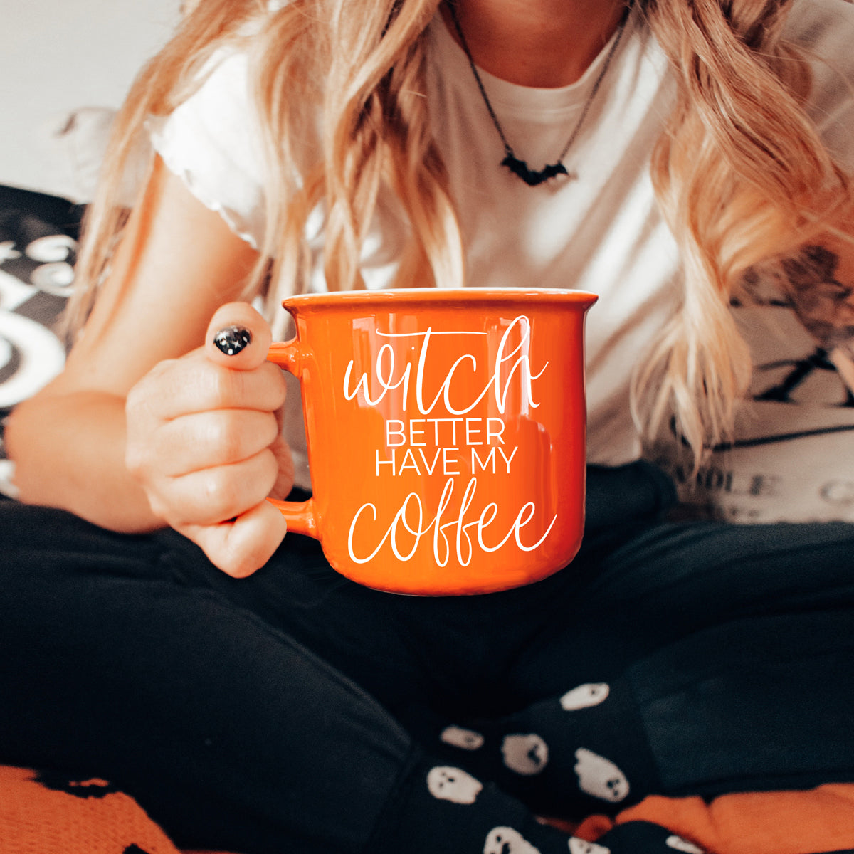 Witch Better Have My Coffee Orange Ceramic Mug 14.5oz - Image 37