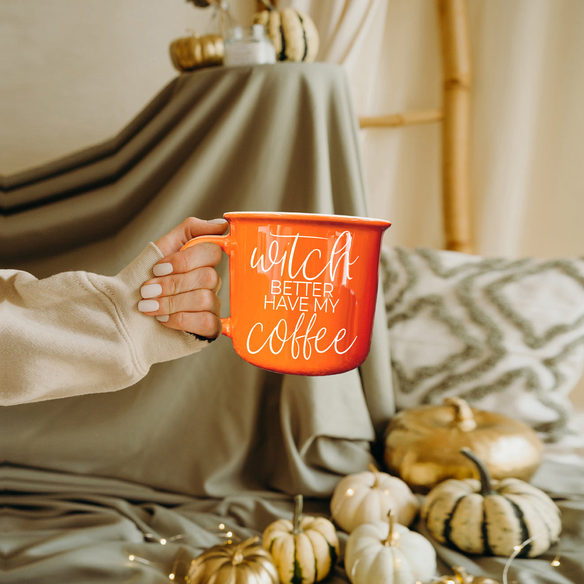 Witch Better Have My Coffee Orange Ceramic Mug 14.5oz - Image 39