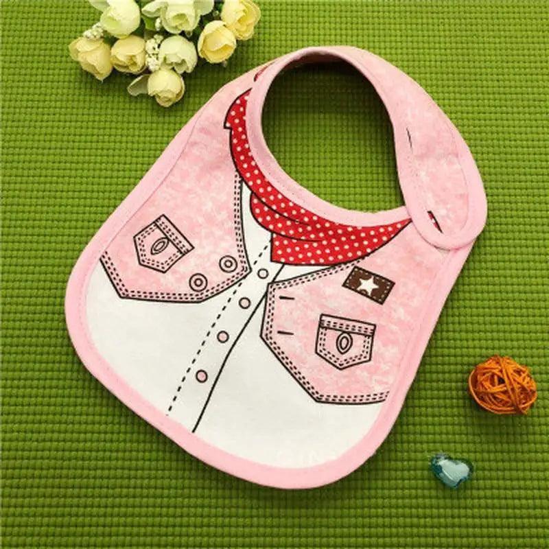 Cute Collar Baby Bibs Festive Cotton Patterns for Newborns