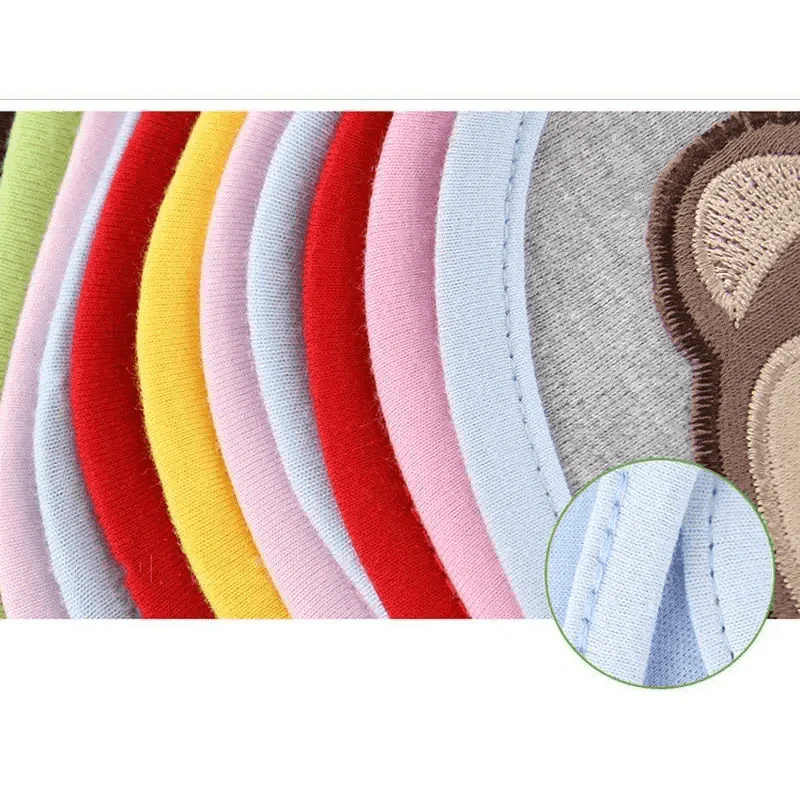Cute Collar Baby Bibs Festive Cotton Patterns for Newborns
