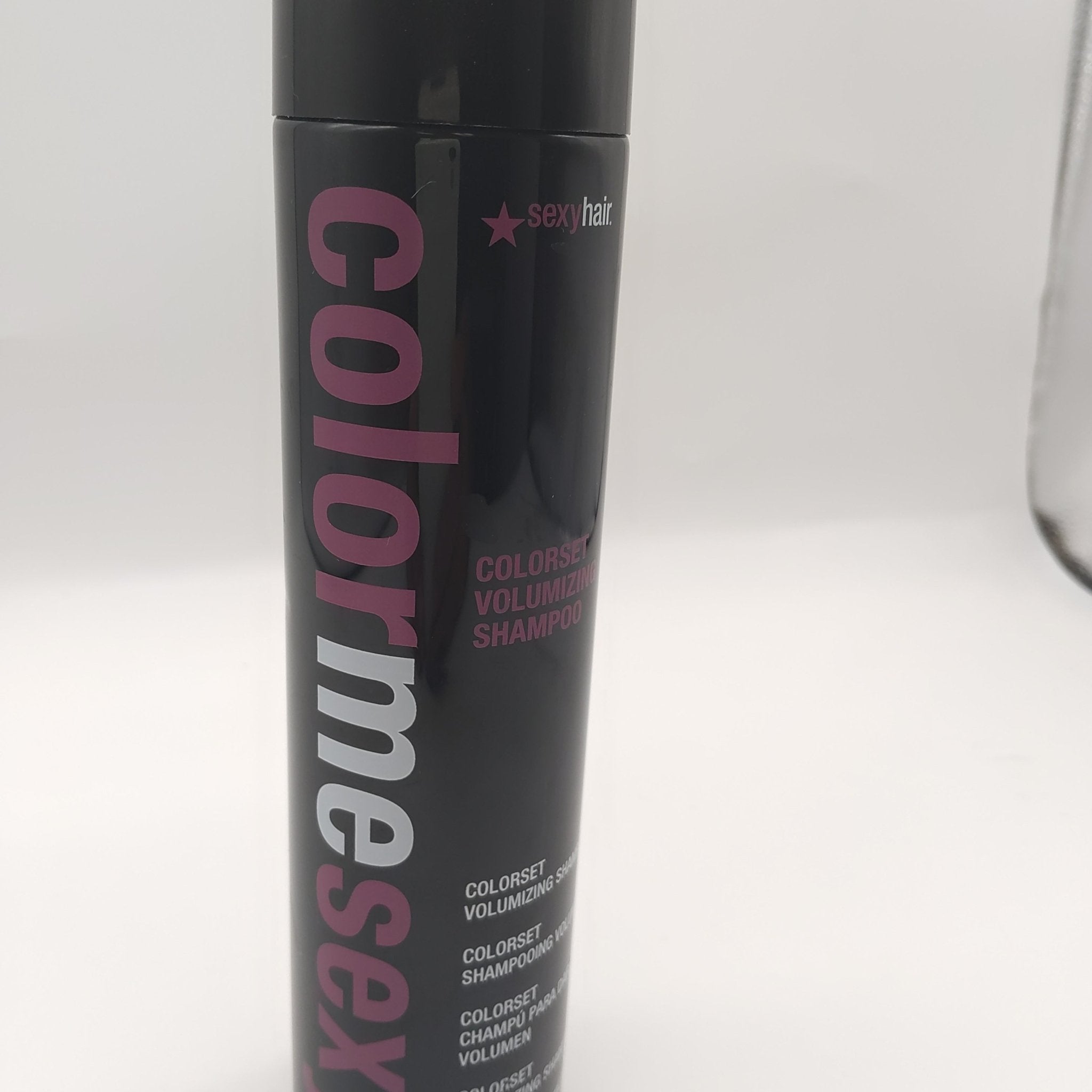 Bottle of Sexy Hair Colorset Volume Shampoo for color-treated hair
