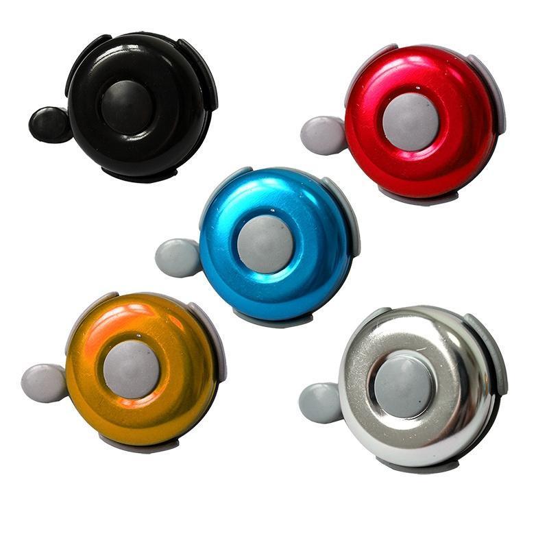 Mini Kids Bicycle Bell - Colorful Loud Sound Handlebar Alarm
