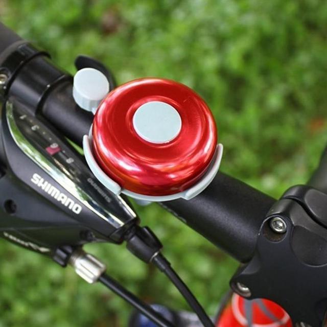 Mini Kids Bicycle Bell - Colorful Loud Sound Handlebar Alarm