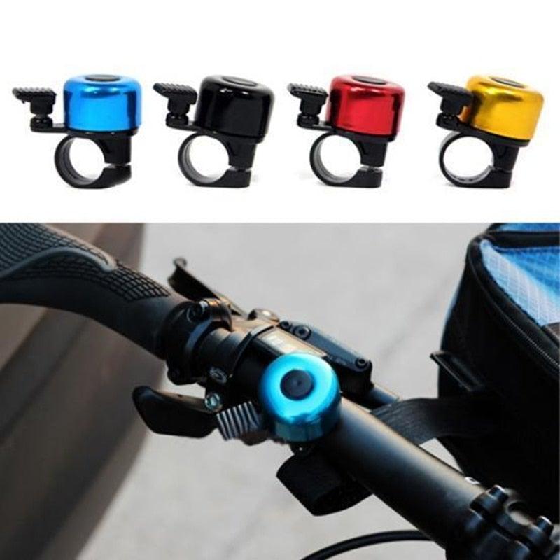 Mini Kids Bicycle Bell - Colorful Loud Sound Handlebar Alarm