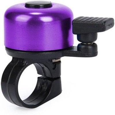 Mini Kids Bicycle Bell - Colorful Loud Sound Handlebar Alarm