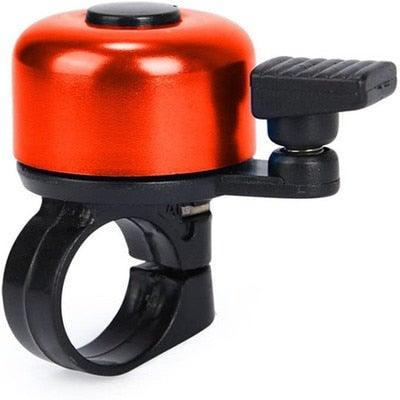Mini Kids Bicycle Bell - Colorful Loud Sound Handlebar Alarm