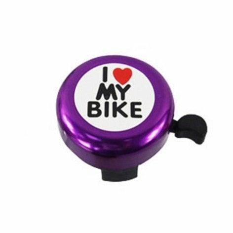 Mini Kids Bicycle Bell - Colorful Loud Sound Handlebar Alarm